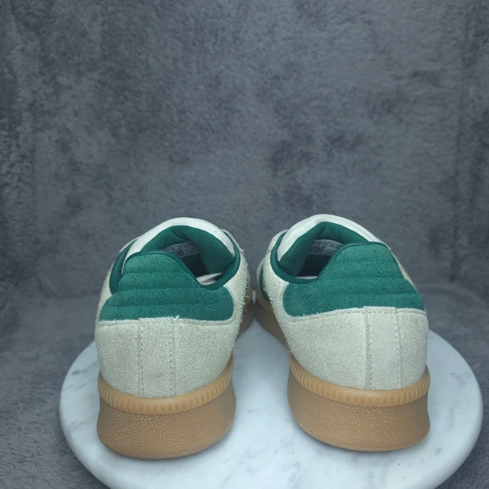 Adidas Samba XLG Sneakers Mens 6.5 Beige Green Gum Platform JQ9886